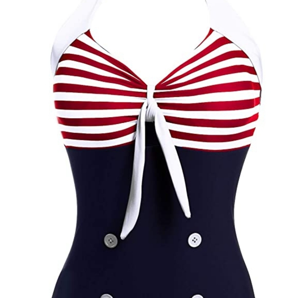 Retro style bathing suit - Picture 2 of 6